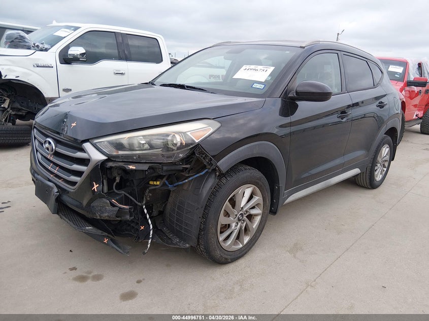 2018 Hyundai Tucson VIN KM8J33A48JU719937 IAAI salvage auction — FRONT END, Original (Texas), sold $3,450 on 2026-07-21 (photo 2)