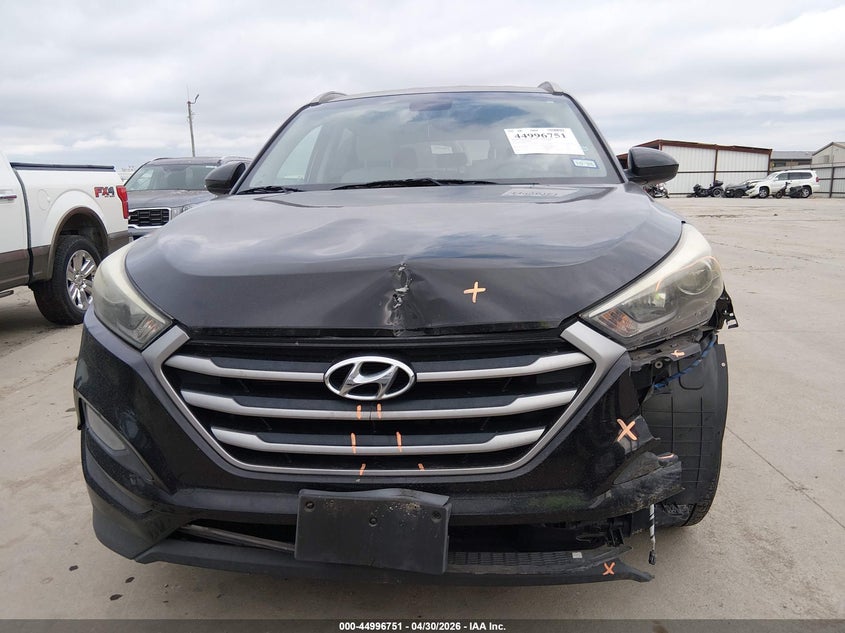 2018 Hyundai Tucson VIN KM8J33A48JU719937 IAAI salvage auction — FRONT END, Original (Texas), sold $3,450 on 2026-07-21 (photo 6)