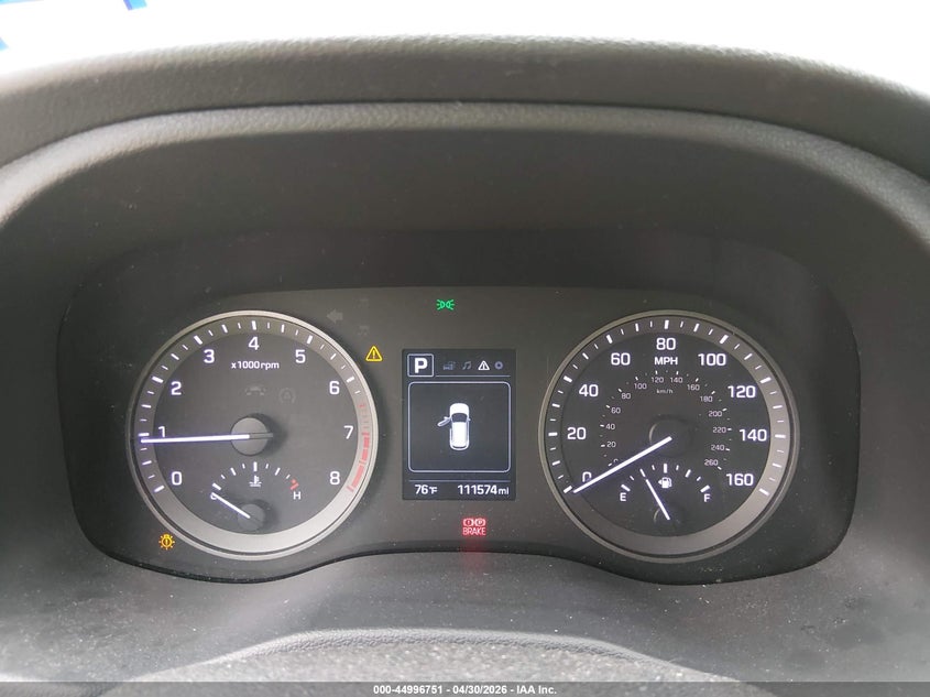 2018 Hyundai Tucson VIN KM8J33A48JU719937 IAAI salvage auction — FRONT END, Original (Texas), sold $3,450 on 2026-07-21 (photo 7)