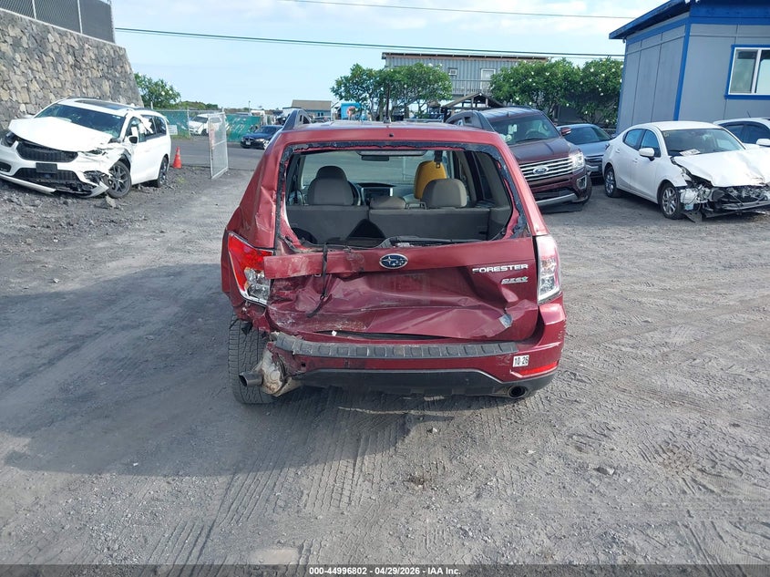 2010 Subaru Forester VIN JF2SH6CC2AG700946 IAAI salvage auction — REAR END, Salvage (Hawaii), sold $25 on 2026-07-21 (photo 6)