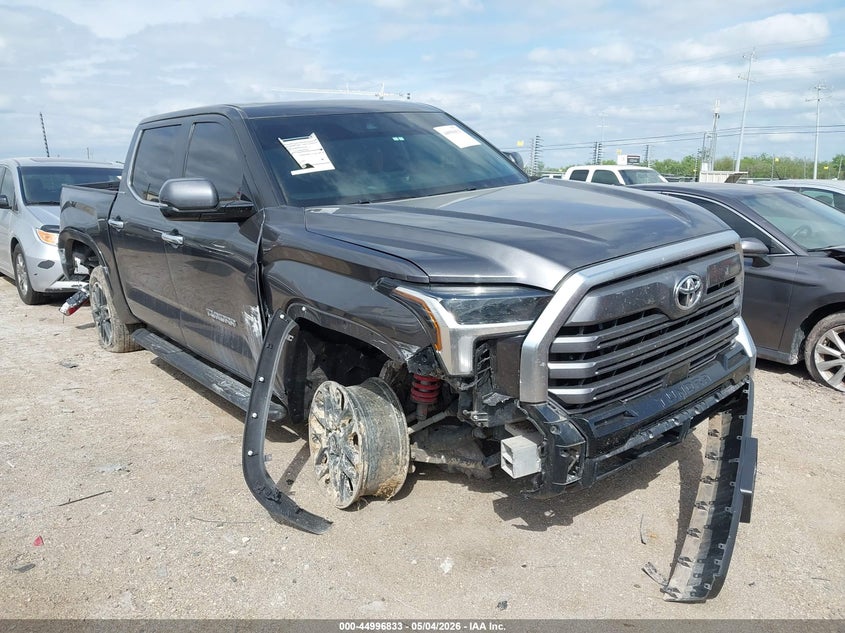 2025 Toyota Tundra VIN 5TFJA5DB8SX253412 IAAI salvage auction — RIGHT FRONT, Salvage (Oklahoma), sold $24,750 on 2026-07-13 (photo 1)