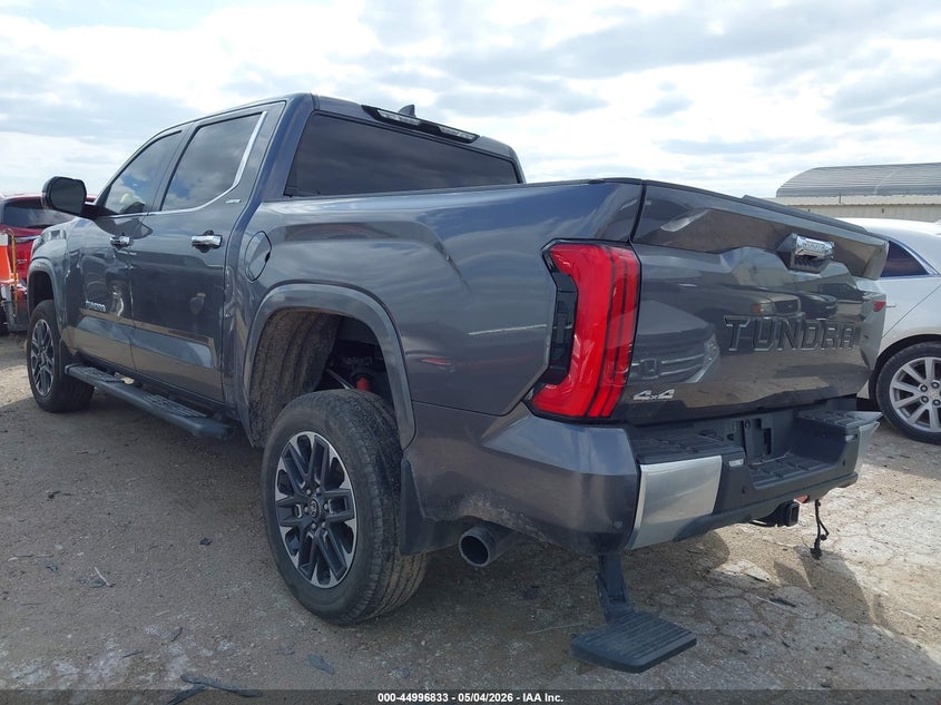 2025 Toyota Tundra VIN 5TFJA5DB8SX253412 IAAI salvage auction — RIGHT FRONT, Salvage (Oklahoma), sold $24,750 on 2026-07-13 (photo 3)