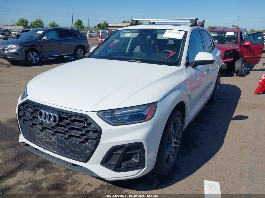 2022 Audi Q5 VIN WA1E2AFY4N2009261 IAAI salvage auction — REAR END, Salvage (California), sold $10,950 on 2026-07-29 (photo 2)