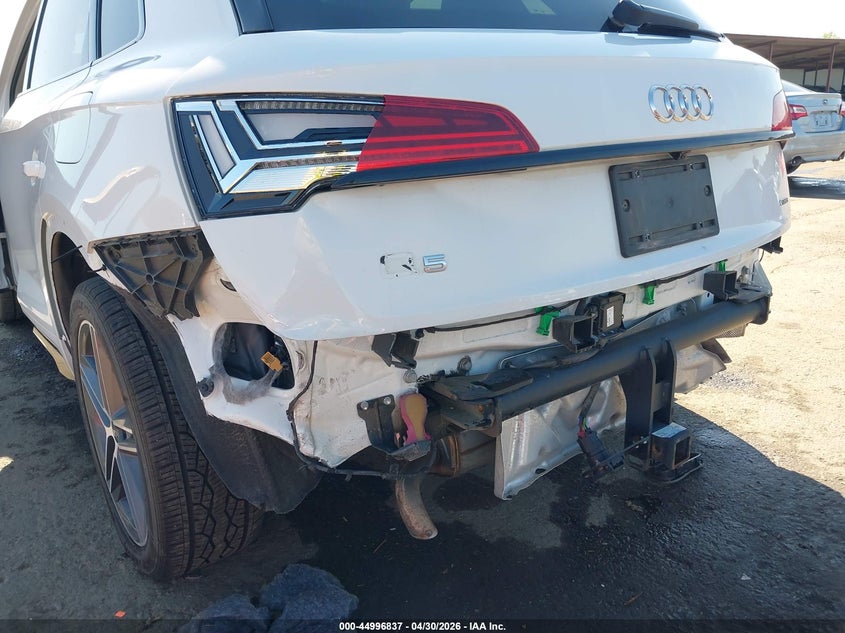 2022 Audi Q5 VIN WA1E2AFY4N2009261 IAAI salvage auction — REAR END, Salvage (California), sold $10,950 on 2026-07-29 (photo 6)
