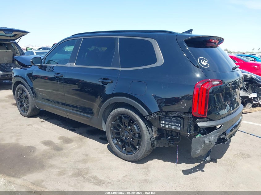 2021 Kia Telluride VIN 5XYP5DHC2MG096669 IAAI salvage auction — FRONT & REAR, Salvage Title, sold $6,600 on 2026-09-10 (photo 3)