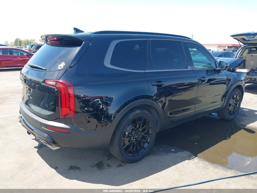 2021 Kia Telluride VIN 5XYP5DHC2MG096669 IAAI salvage auction — FRONT & REAR, Salvage Title, sold $6,600 on 2026-09-10 (photo 4)