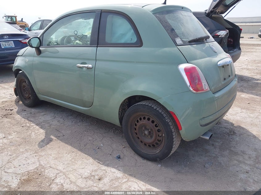 2014 Fiat 500 VIN 3C3CFFAR3ET283021 IAAI salvage auction — FRONT END, Salvage (Texas), sold $275 on 2026-08-03 (photo 3)