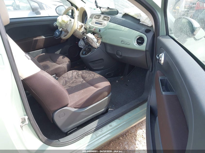 2014 Fiat 500 VIN 3C3CFFAR3ET283021 IAAI salvage auction — FRONT END, Salvage (Texas), sold $275 on 2026-08-03 (photo 5)