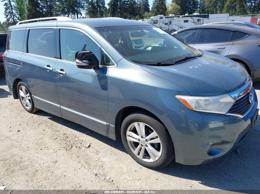 2011 Nissan Quest VIN JN8AE2KP0B9002071 IAAI salvage auction — NORMAL WEAR, Salvage (Texas), sold $375 on 2026-07-29 (photo 1)