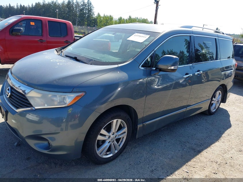 2011 Nissan Quest VIN JN8AE2KP0B9002071 IAAI salvage auction — NORMAL WEAR, Salvage (Texas), sold $375 on 2026-07-29 (photo 2)