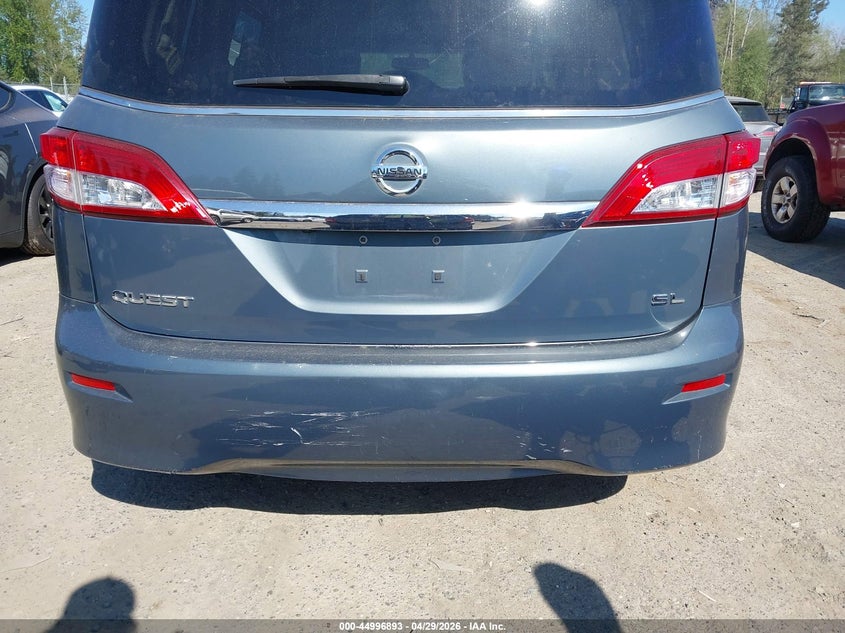 2011 Nissan Quest VIN JN8AE2KP0B9002071 IAAI salvage auction — NORMAL WEAR, Salvage (Texas), sold $375 on 2026-07-29 (photo 6)
