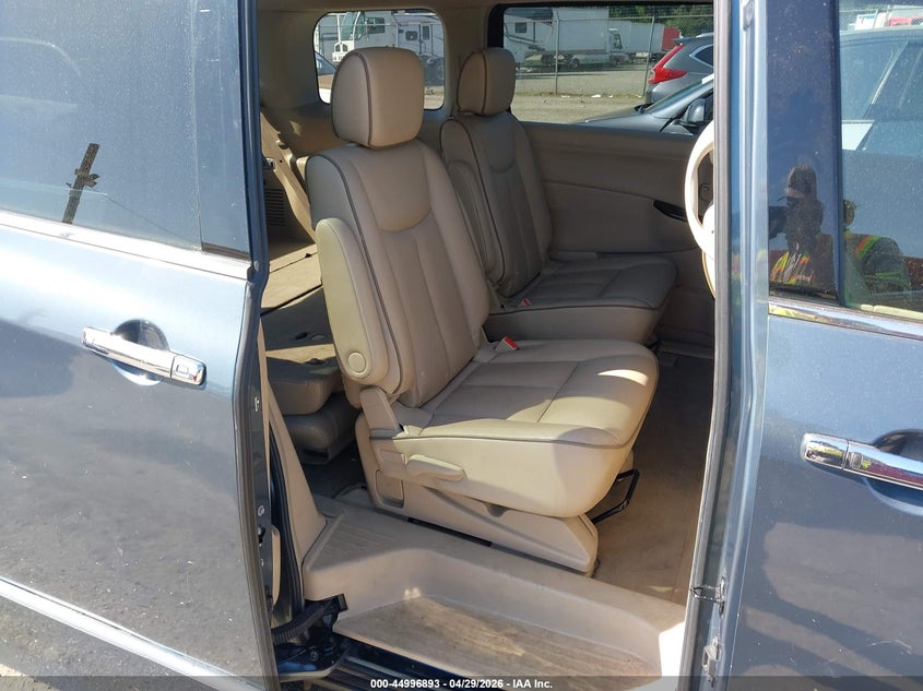 2011 Nissan Quest VIN JN8AE2KP0B9002071 IAAI salvage auction — NORMAL WEAR, Salvage (Texas), sold $375 on 2026-07-29 (photo 8)