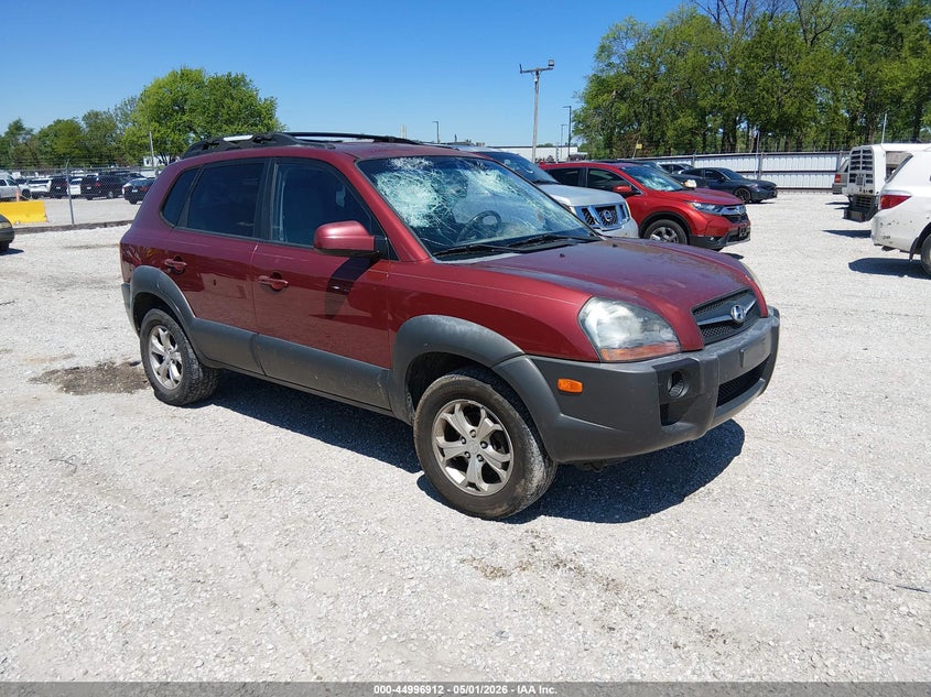 2009 Hyundai Tucson VIN KM8JN72D39U944634 IAAI salvage auction — HAIL, Salvage (Missouri), sold $500 on 2026-07-06 (photo 1)
