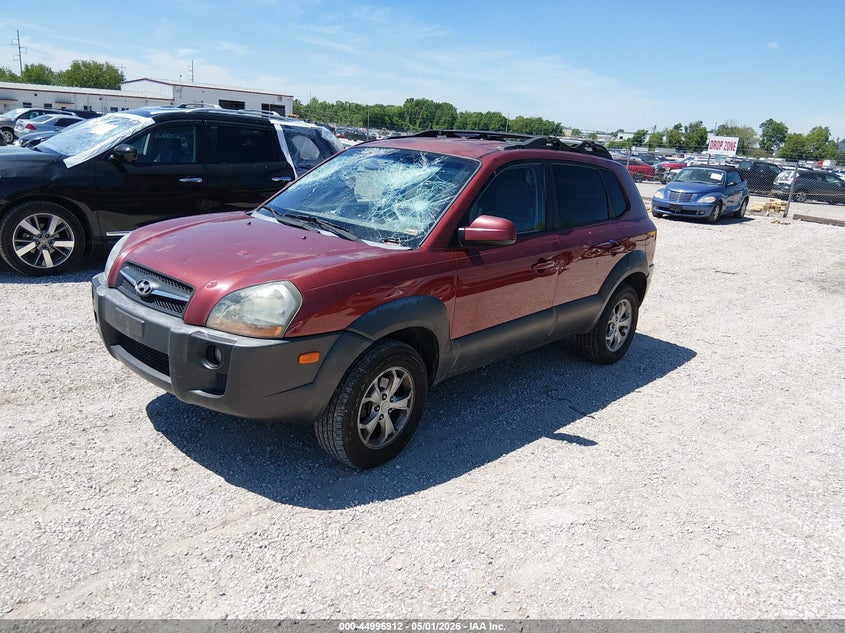 2009 Hyundai Tucson VIN KM8JN72D39U944634 IAAI salvage auction — HAIL, Salvage (Missouri), sold $500 on 2026-07-06 (photo 2)