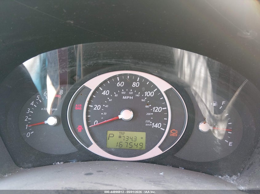 2009 Hyundai Tucson VIN KM8JN72D39U944634 IAAI salvage auction — HAIL, Salvage (Missouri), sold $500 on 2026-07-06 (photo 7)