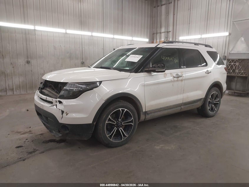 2014 Ford Explorer VIN 1FM5K8GTXEGC35076 IAAI salvage auction — FRONT END, Prior Salvage (Minnesota), sold $1,700 on 2026-07-09 (photo 2)