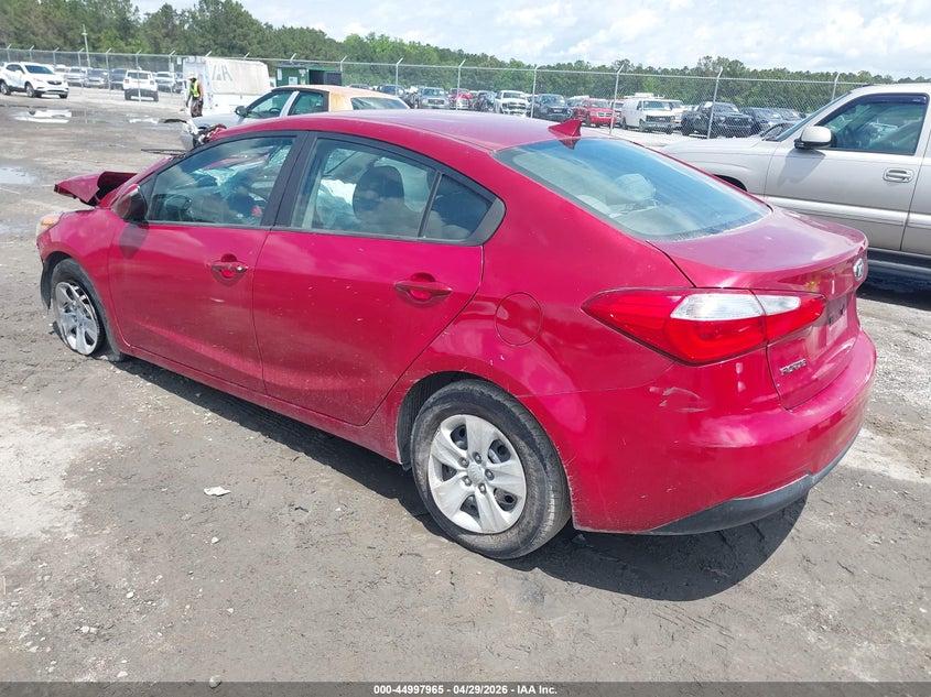 2015 Kia Forte VIN KNAFX4A60F5322775 IAAI salvage auction — FRONT END, Salvage Title, sold $300 on 2026-07-17 (photo 3)