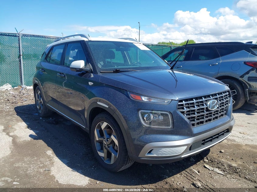 2023 Hyundai Venue VIN KMHRC8A33PU232497 IAAI salvage auction — HAIL, Salvage (Ohio), sold $6,500 on 2026-07-14 (photo 1)