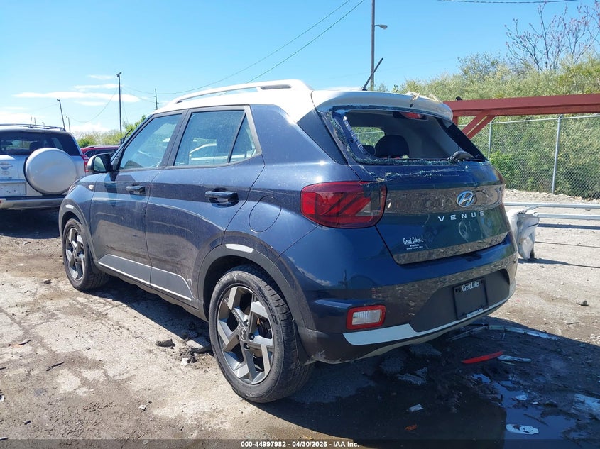 2023 Hyundai Venue VIN KMHRC8A33PU232497 IAAI salvage auction — HAIL, Salvage (Ohio), sold $6,500 on 2026-07-14 (photo 3)