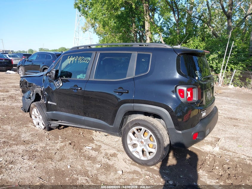 2016 Jeep Renegade VIN ZACCJBBT0GPC93089 IAAI salvage auction — FRONT END, Clear (Indiana), sold $475 on 2026-07-22 (photo 3)