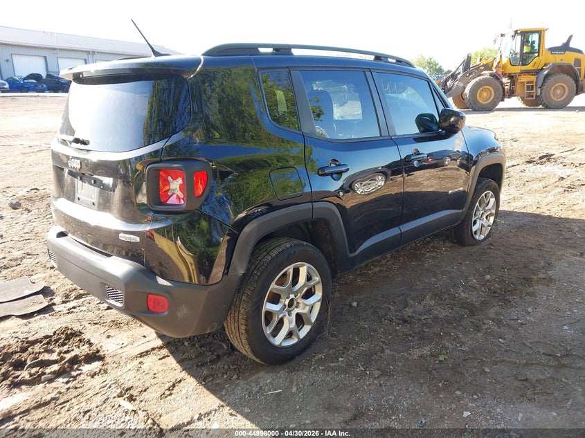 2016 Jeep Renegade VIN ZACCJBBT0GPC93089 IAAI salvage auction — FRONT END, Clear (Indiana), sold $475 on 2026-07-22 (photo 4)