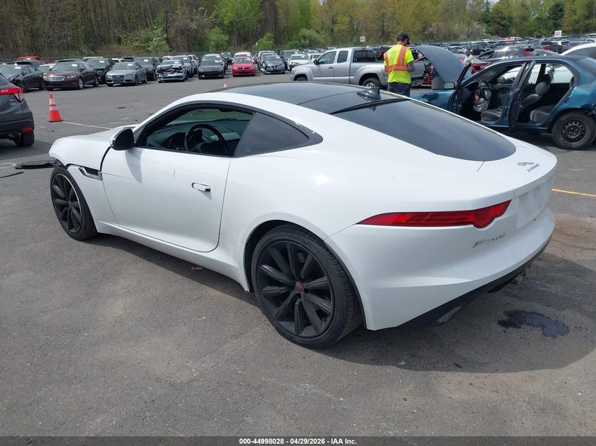 2015 Jaguar F-type VIN SAJWA6AT4F8K19817 IAAI salvage auction — FRONT END, Salvage Title, sold $7,025 on 2026-07-16 (photo 3)