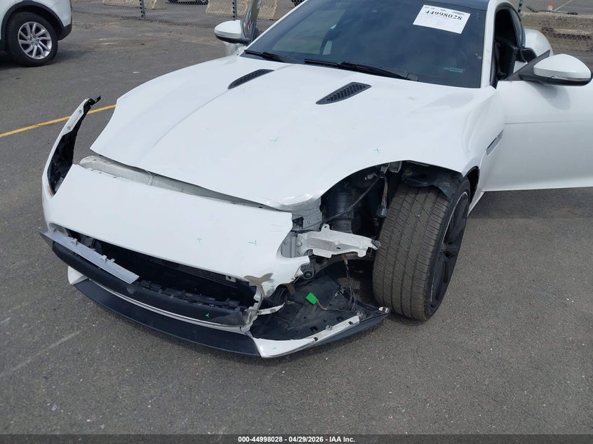 2015 Jaguar F-type VIN SAJWA6AT4F8K19817 IAAI salvage auction — FRONT END, Salvage Title, sold $7,025 on 2026-07-16 (photo 6)