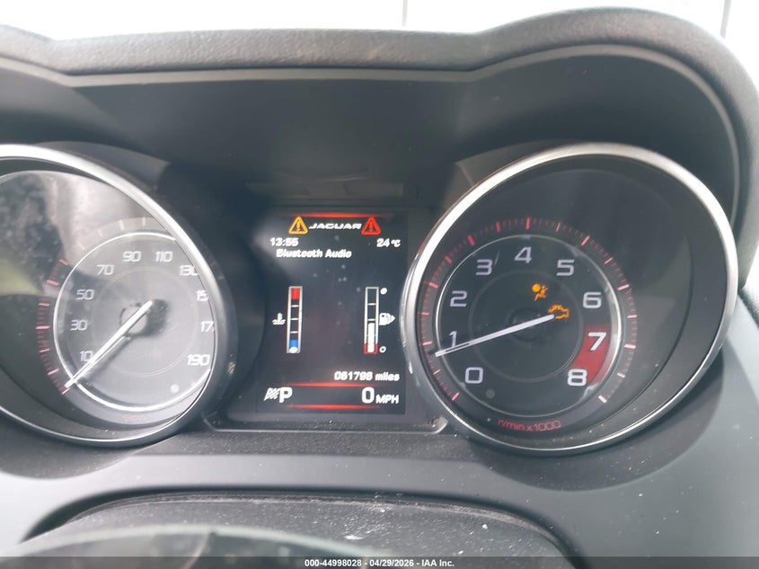 2015 Jaguar F-type VIN SAJWA6AT4F8K19817 IAAI salvage auction — FRONT END, Salvage Title, sold $7,025 on 2026-07-16 (photo 7)