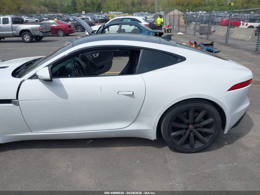 2015 Jaguar F-type VIN SAJWA6AT4F8K19817 IAAI salvage auction — FRONT END, Salvage Title, sold $7,025 on 2026-07-16 (photo 8)