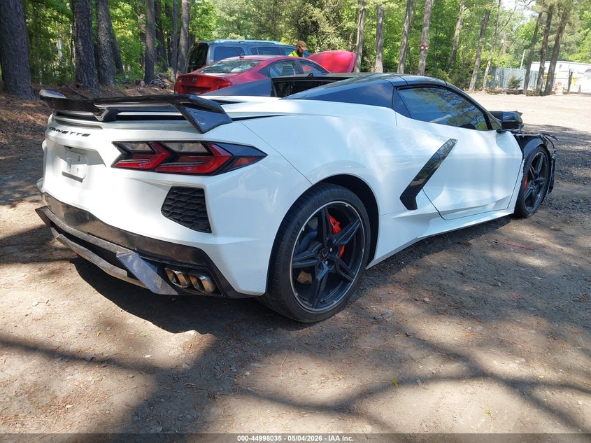 2021 Chevrolet Corvette VIN 1G1YB3D44M5109493 IAAI salvage auction — FRONT END, Salvage (Virginia), sold $32,550 on 2026-07-20 (photo 4)