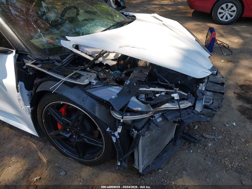 2021 Chevrolet Corvette VIN 1G1YB3D44M5109493 IAAI salvage auction — FRONT END, Salvage (Virginia), sold $32,550 on 2026-07-20 (photo 6)