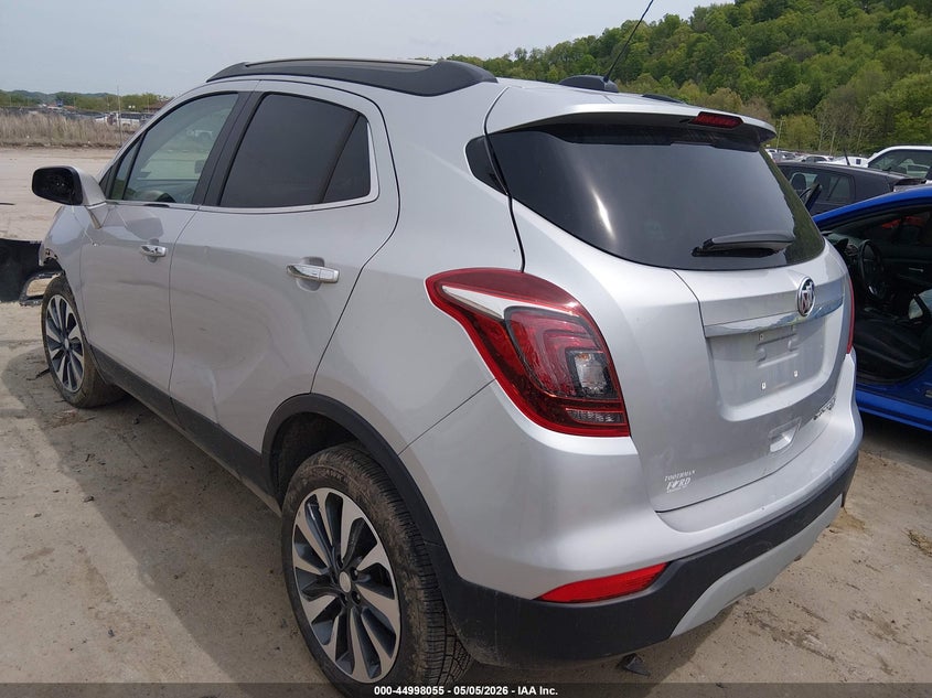 2022 Buick Encore VIN KL4CJESM1NB519247 IAAI salvage auction — FRONT END, Salvage (West Virginia), sold $2,600 on 2026-07-19 (photo 3)