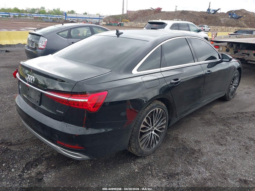 2024 Audi A6 VIN WAUE3BF28RN036694 IAAI salvage auction — LEFT SIDE, Mv-907A (New York), sold $15,025 on 2026-07-07 (photo 4)
