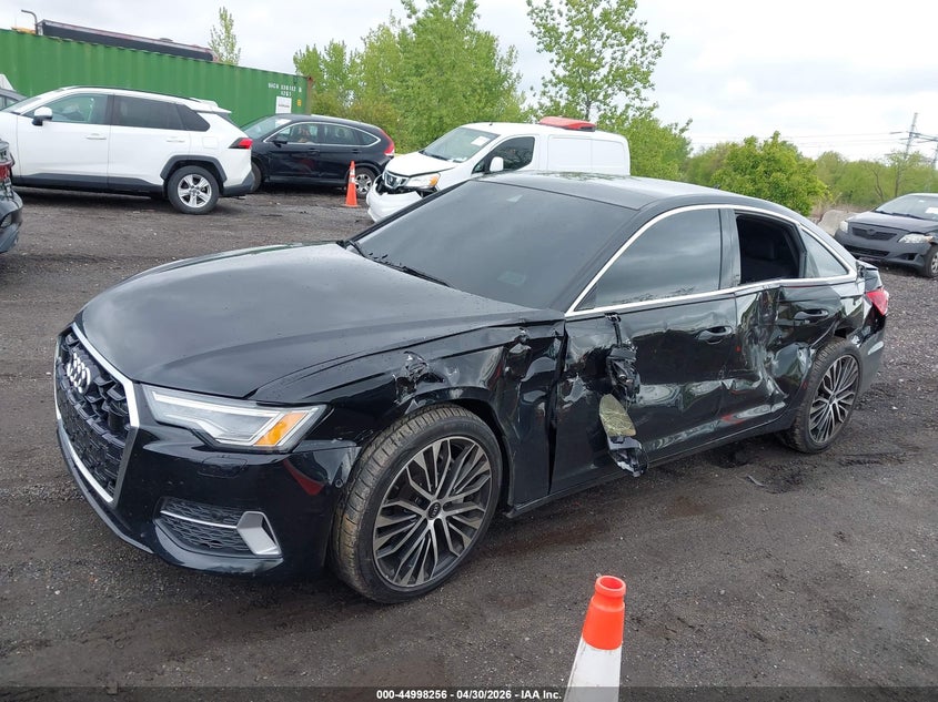 2024 Audi A6 VIN WAUE3BF28RN036694 IAAI salvage auction — LEFT SIDE, Mv-907A (New York), sold $15,025 on 2026-07-07 (photo 6)