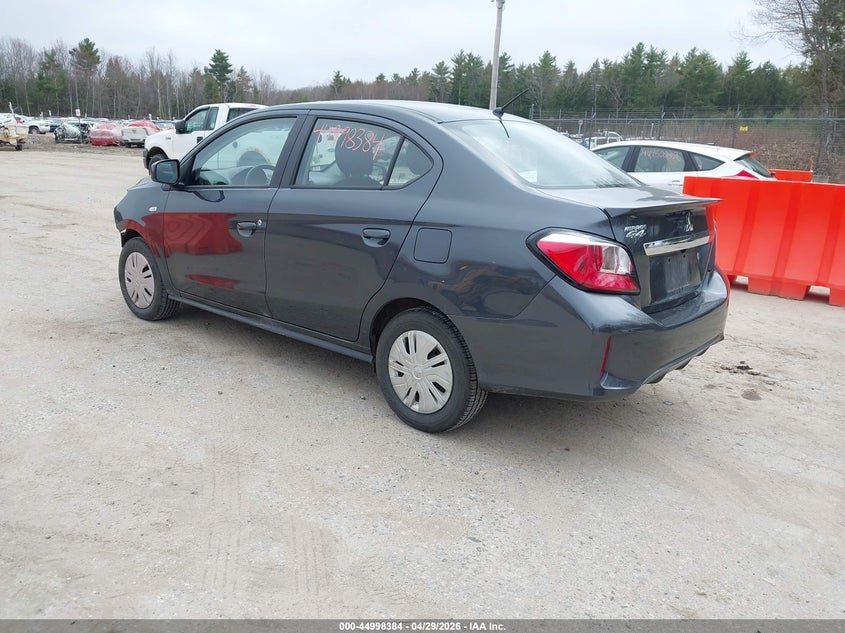 2024 Mitsubishi Mirage VIN ML32FUFJ5RHF04272 IAAI salvage auction — FRONT END, Salvage (Maine), sold $2,300 on 2026-07-13 (photo 3)