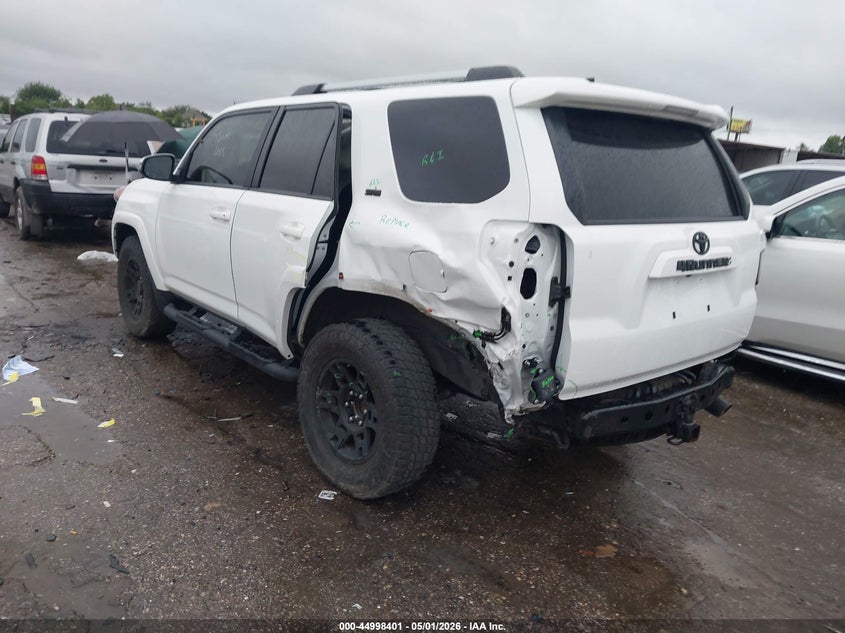 2024 Toyota 4runner VIN JTENU5JR4R6245216 IAAI salvage auction — LEFT REAR, Original (Texas), sold $22,000 on 2026-07-08 (photo 3)