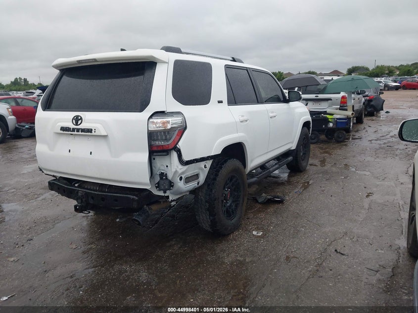 2024 Toyota 4runner VIN JTENU5JR4R6245216 IAAI salvage auction — LEFT REAR, Original (Texas), sold $22,000 on 2026-07-08 (photo 4)