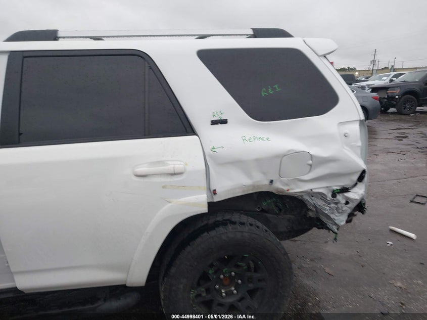 2024 Toyota 4runner VIN JTENU5JR4R6245216 IAAI salvage auction — LEFT REAR, Original (Texas), sold $22,000 on 2026-07-08 (photo 6)