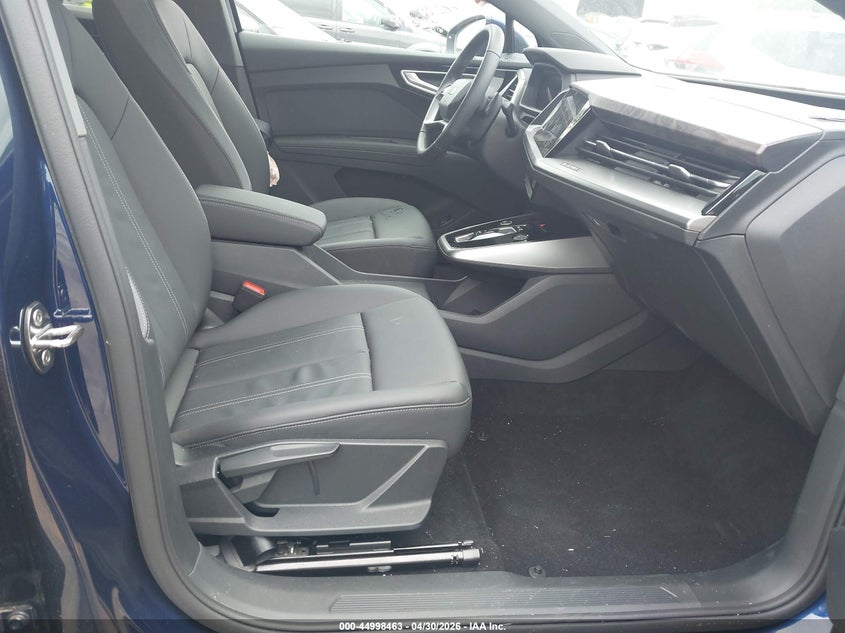 2026 Audi Q4 sportback e-tron VIN WA12UBFZ9TP008943 IAAI salvage auction — LEFT SIDE, Clear (Michigan), sold $22,200 on 2026-07-30 (photo 5)