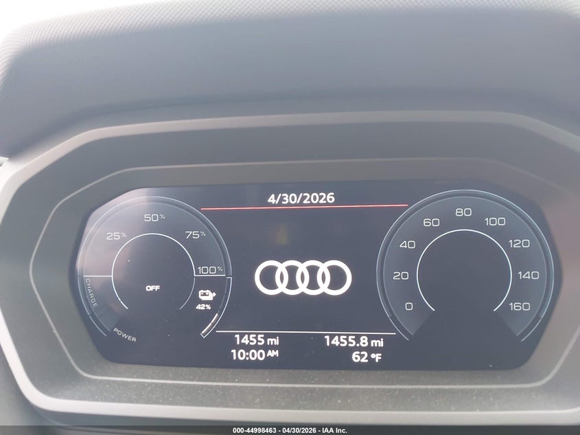 2026 Audi Q4 sportback e-tron VIN WA12UBFZ9TP008943 IAAI salvage auction — LEFT SIDE, Clear (Michigan), sold $22,200 on 2026-07-30 (photo 7)