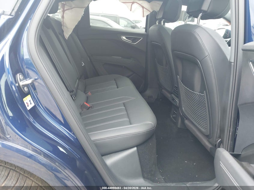 2026 Audi Q4 sportback e-tron VIN WA12UBFZ9TP008943 IAAI salvage auction — LEFT SIDE, Clear (Michigan), sold $22,200 on 2026-07-30 (photo 8)