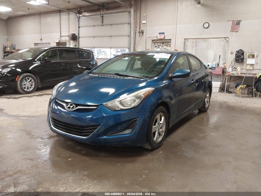 2014 Hyundai Elantra VIN KMHDH4AE8EU131815 IAAI salvage auction — RIGHT SIDE, Salvage (Maine), sold $500 on 2026-07-20 (photo 2)
