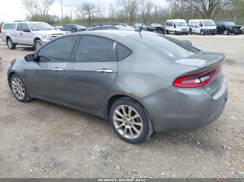 2013 Dodge Dart VIN 1C3CDFCA0DD710883 IAAI salvage auction — FRONT & REAR, Clear (Wisconsin), sold $275 on 2026-08-21 (photo 3)