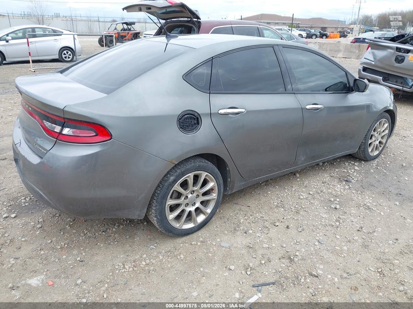 2013 Dodge Dart VIN 1C3CDFCA0DD710883 IAAI salvage auction — FRONT & REAR, Clear (Wisconsin), sold $275 on 2026-08-21 (photo 4)