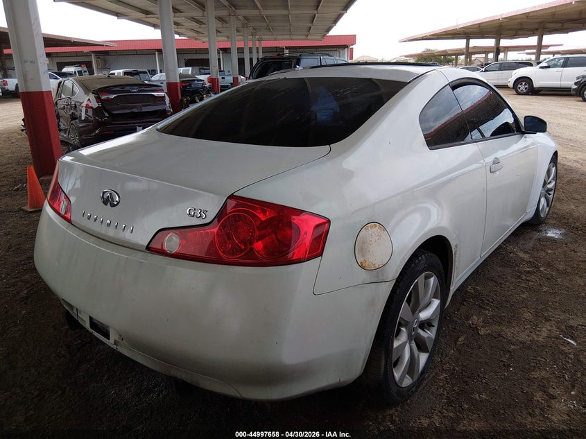 2005 Infiniti G35 VIN JNKCV54E85M423781 IAAI salvage auction — NORMAL WEAR, Clear (Arizona), sold $450 on 2026-07-07 (photo 4)