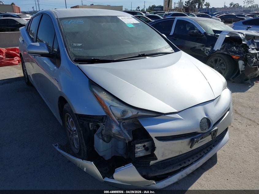 2016 Toyota Prius VIN JTDKBRFU9G3018751 IAAI salvage auction — RIGHT FRONT, Wait Title, sold $25 on 2026-07-22 (photo 6)