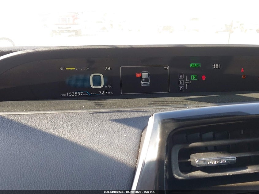 2016 Toyota Prius VIN JTDKBRFU9G3018751 IAAI salvage auction — RIGHT FRONT, Wait Title, sold $25 on 2026-07-22 (photo 7)