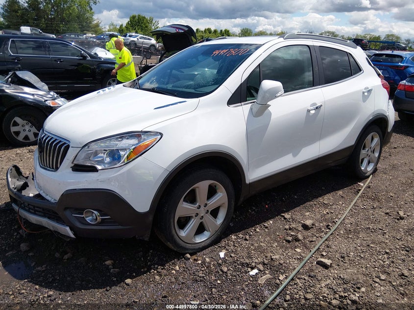 2016 Buick Encore VIN KL4CJFSB6GB520269 IAAI salvage auction — FRONT & REAR, Salvage (Ohio), sold $650 on 2026-07-29 (photo 2)