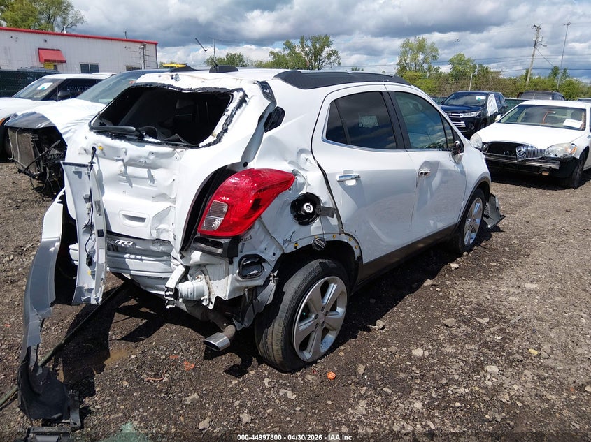 2016 Buick Encore VIN KL4CJFSB6GB520269 IAAI salvage auction — FRONT & REAR, Salvage (Ohio), sold $650 on 2026-07-29 (photo 4)