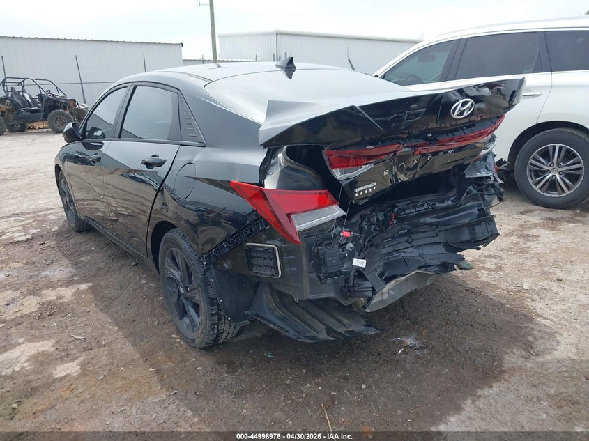 2023 Hyundai Elantra VIN KMHLM4AG4PU529843 IAAI salvage auction — REAR END, Clear (Oklahoma), sold $2,750 on 2026-07-15 (photo 3)